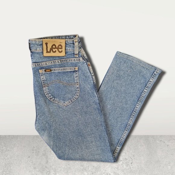 Lee Denim - Women's Lee Jeans 10/12  Vintage retro blue 90s W29